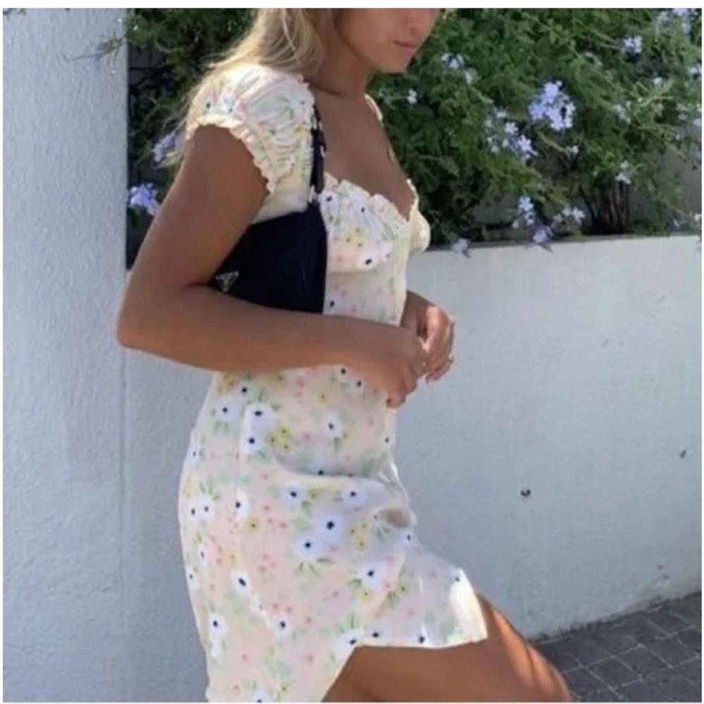 With Jéan Isabell Dress in Pansé Rosa print - Size XS - Picture 9 of 16